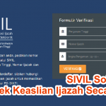 SIVIL Solusi Tepat Cek Keaslian Ijazah Secara Online