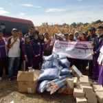 Timkes Mahasiswa STIKes Aisyah Pringsewu Serahkan Bantuan Kepada Korban Bencana Tsunami Banten Lampung