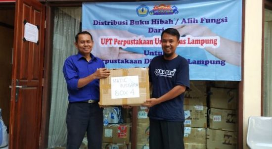 Matic Pustaka Pringsewu Dapat Hibah Buku Dari Perpustakaan Universitas Lampung Infoyay